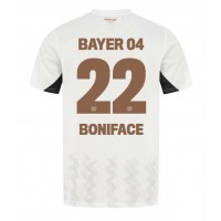 Bayer Leverkusen Victor Boniface #22 Bortedrakt 2024-25 Kortermet